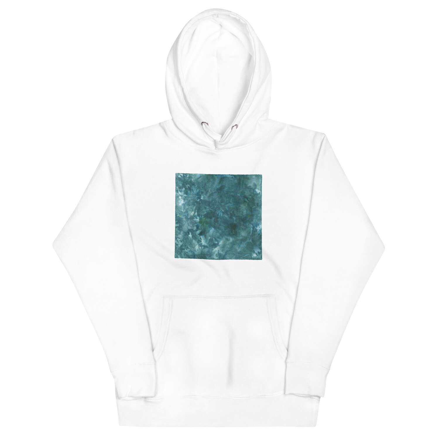 Rainbow Dye-It Graphic Hoodie, Size: S, Color: Kingfisher Blue