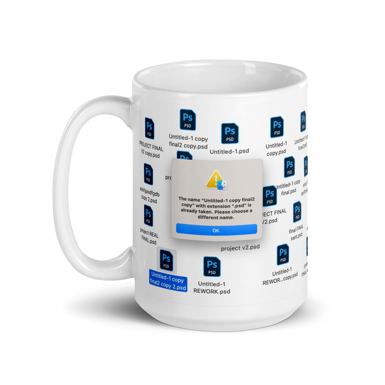 Project Files Mug