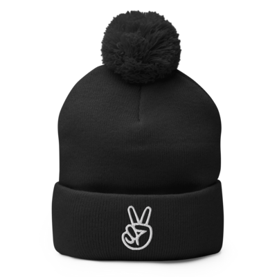 Victory Pom-Pom Beanie