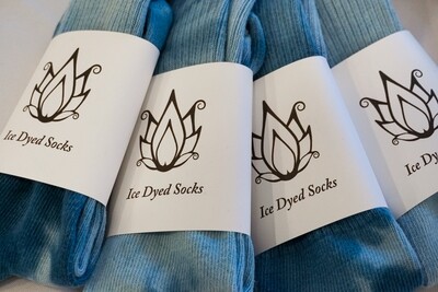 Ice Dyed Crew Socks