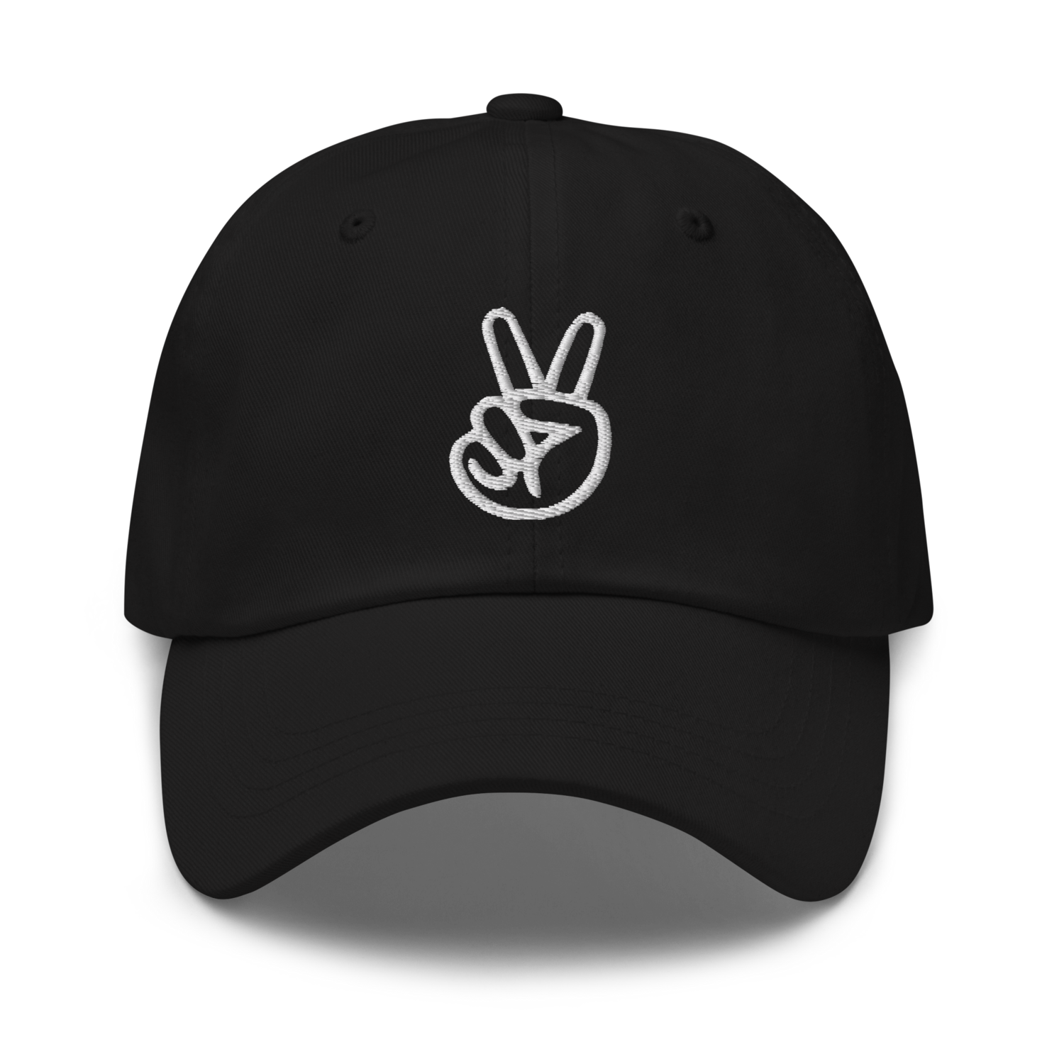 jcq Embroidered Dad Hat, Color: Black