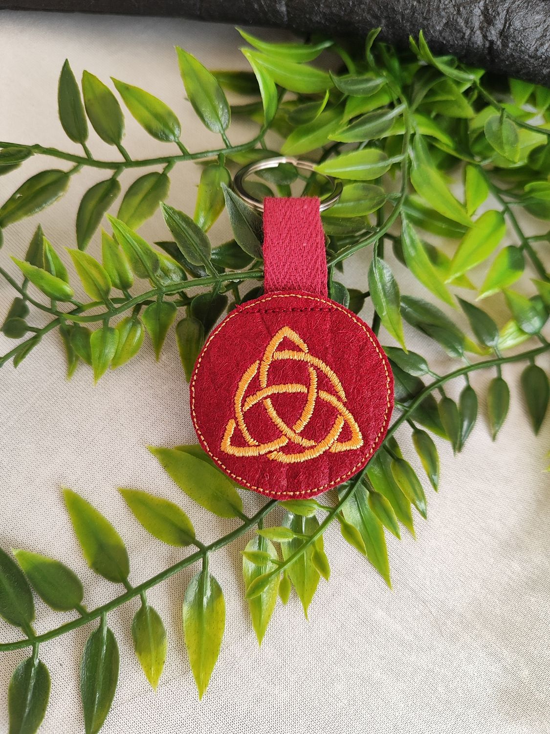 Porte-clé Pinatex Triquetra