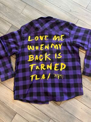 &quot;Loyalty Checked&quot; Lakers Flannel