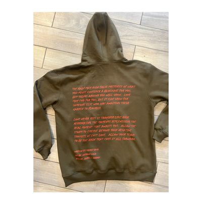 &quot;Love Never Dies, It Transfers&quot; Art Hoody