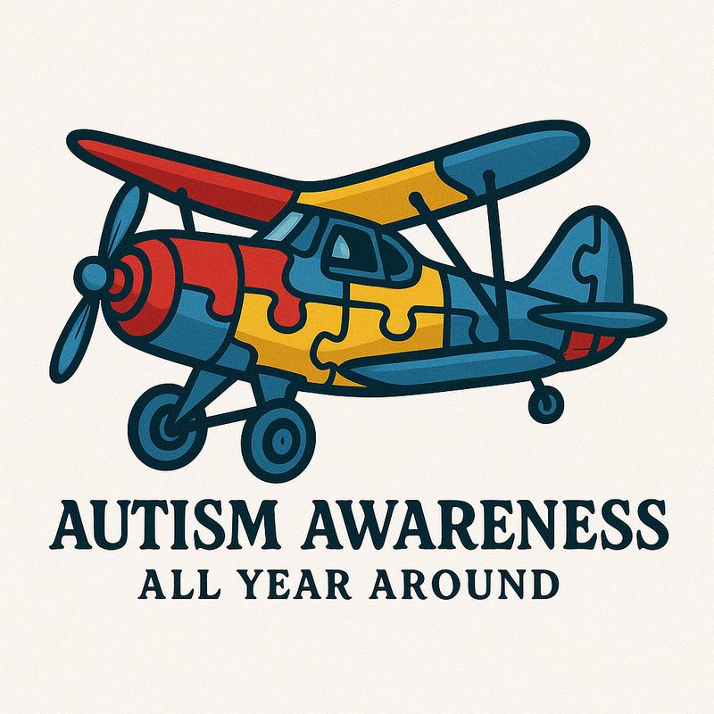 "Wings of Awareness"  Autism Awareness Tee