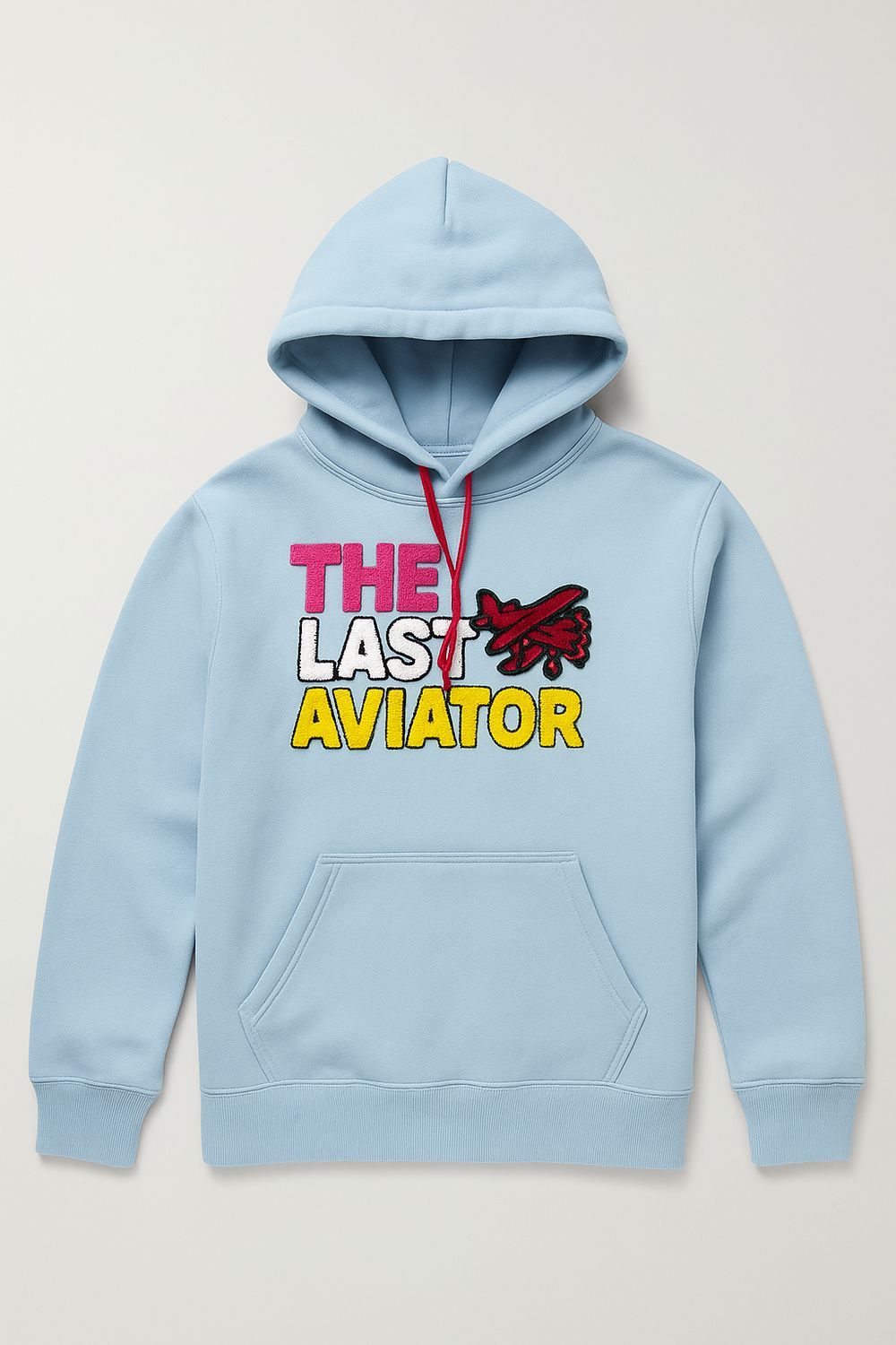 &quot;Vivid Nights&quot; Light Blue The Last Aviator Hoody