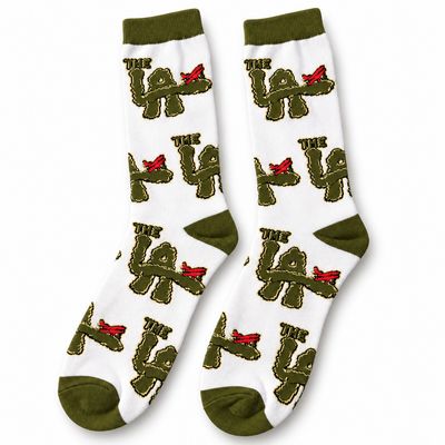 "Olive Skies" Socks By The Last Aviator
