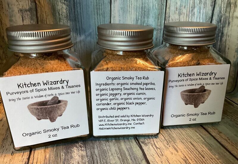 Organic Smoky Tea Rub Blend