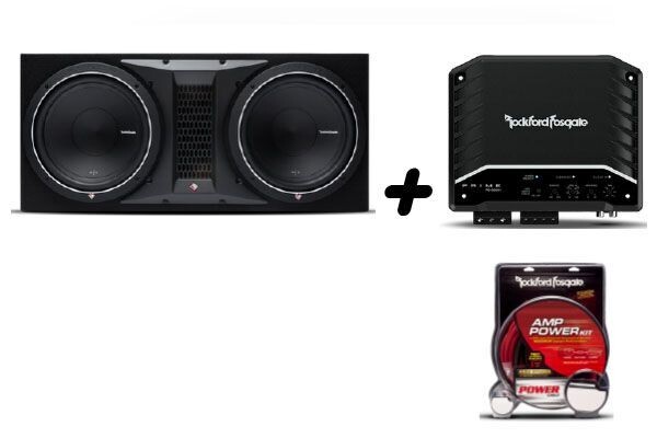 ROCKFORD FOSGATE - P1 -2X12-BUNDLE