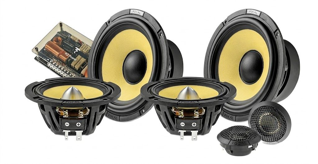 ESI65 KX3E (EVO) – Kevlar 3-Way 6.5” Component Kit ESI65 KX3E (EVO) – Kevlar 3-Way 6.5” Component Kit