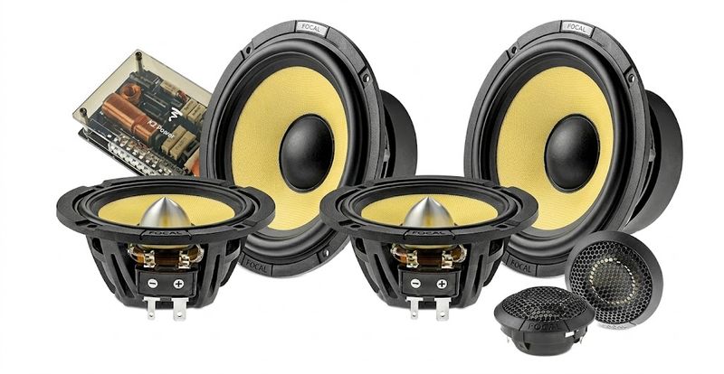 ESI65 KX3E (EVO) – Kevlar 3-Way 6.5” Component Kit ESI65 KX3E (EVO) – Kevlar 3-Way 6.5” Component Kit