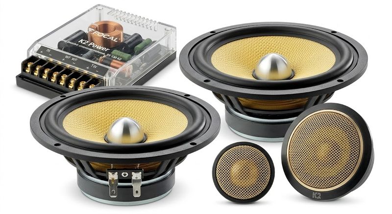 ES100 KE (EVO) – Kevlar 2-Way 4” Component Kit ES100 KE (EVO) – Kevlar 2-Way 4” Component Kit
