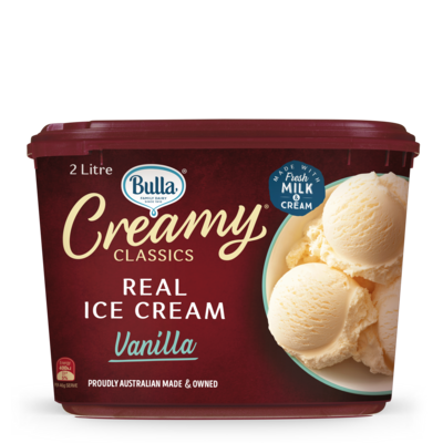 Bulla Creamy Classics Vanilla 2L