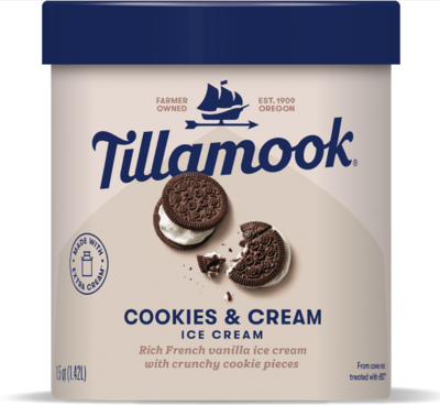 Tillamook Cookies & Cream 1.42L