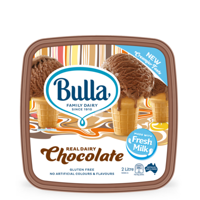 Bulla Reduced Fat Chocolate 2L