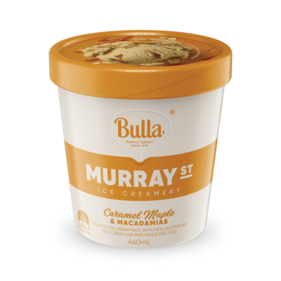 Bulla Murrayst Pint Caramel Maple Macadamia 460ml