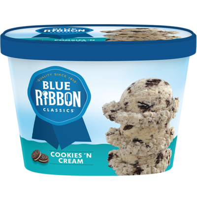 Blue Ribbon Classics Reduced Fat Cookies N' Cream 48oz