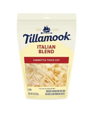 Tillamook Shredded Italian Blend 8oz