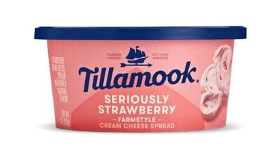 Tillamook Cream Cheese Seriously Strawberry 7oz