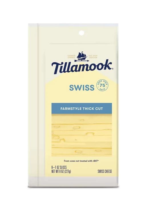 Tillamook Sliced Swiss 8oz