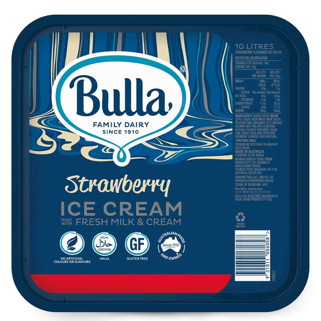 Bulla Strawberry 10L
