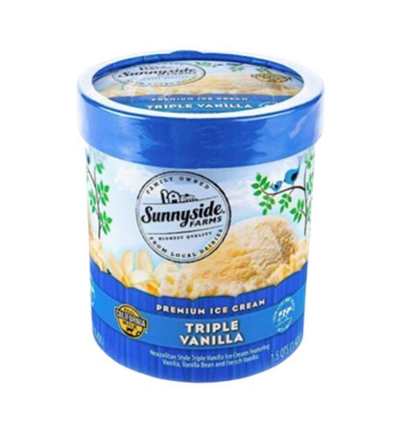 Sunnyside Farms Triple Vanilla 1.42L