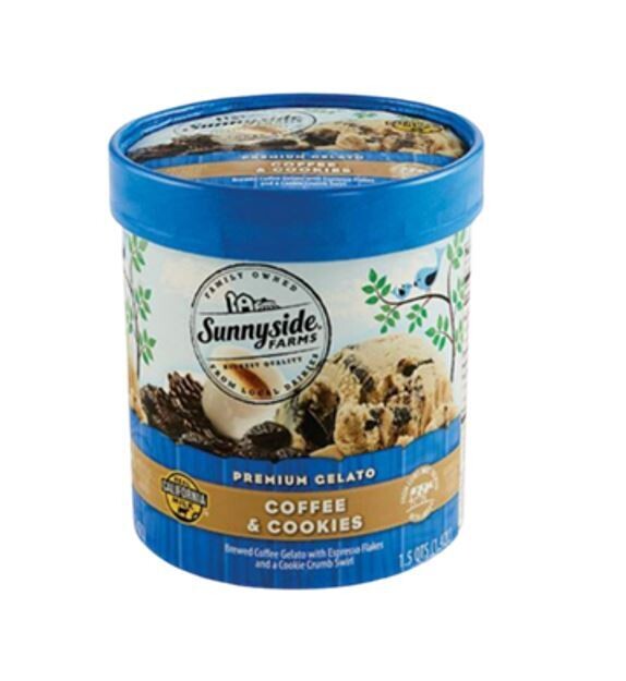 Sunnyside Farms Coffee & Cookies Gelato 1.42L