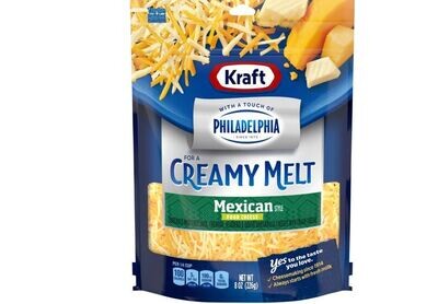 Kraft Mexican Four Cheese with Philadelphia Shredded 8oz