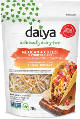 Daiya Mexican 4 Cheeze Blend Shreds