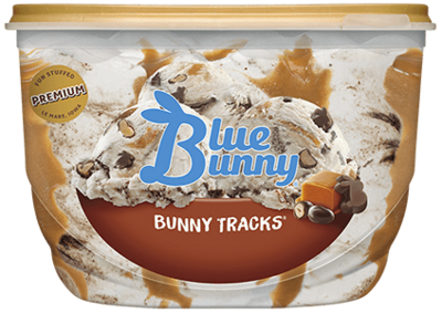 Blue Bunny Premium Bunny Tracks 1.42L
