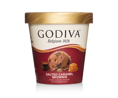 Godiva Salted Caramel Brownie 414ml