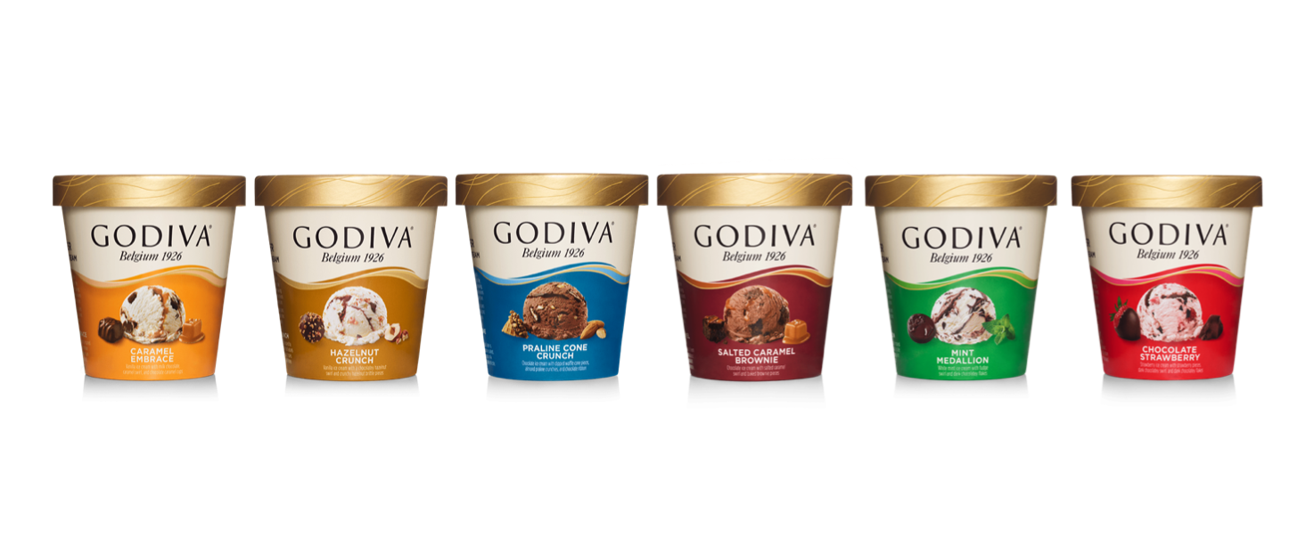 Godiva Ice Cream 414ml
