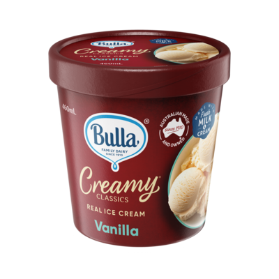 Bulla Creamy Classics Vanilla 460ml