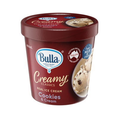 Bulla Creamy Classics Cookies & Cream 460ml