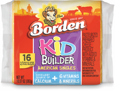 Borden Kid Builder American Singles 10.67oz