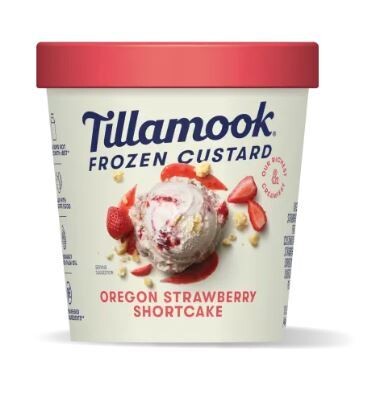 Tillamook Oregon Strawberry Shortcake 15.5oz