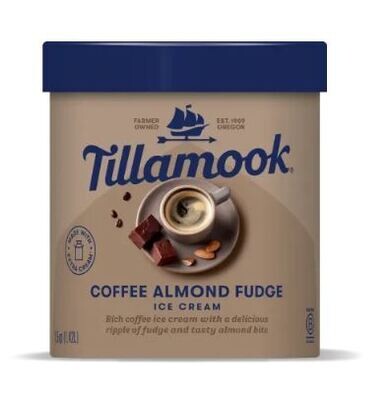 Tillamook Coffee Almond Fudge 1.42L
