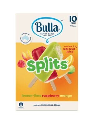 Bulla Splits LMR Variety Pack 10's