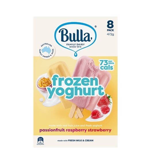 Bulla 97% FF Fruit &amp; Yogurt Selection Pack 8&#39;s