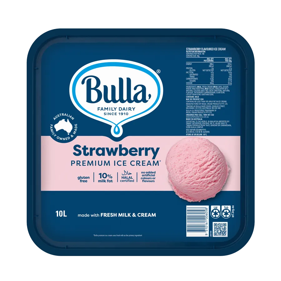 Bulla Strawberry 10L