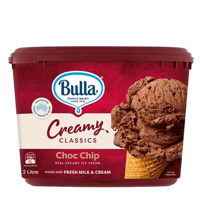 Bulla Creamy Classics Choc Chip 2L