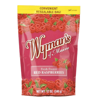 Wyman's Red Raspberries 12oz