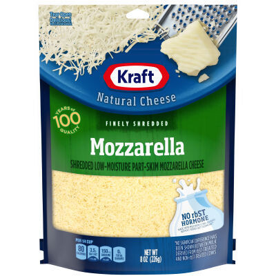 Kraft Finely Shredded Mozzarella 8oz