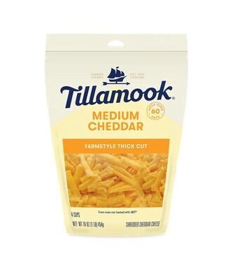 Tillamook Shredded Medium Cheddar 8oz