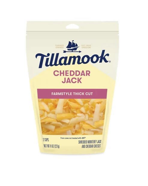Tillamook Shredded Cheddar Jack 8oz