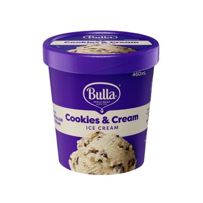 Bulla Cookies &amp; Cream 460ml