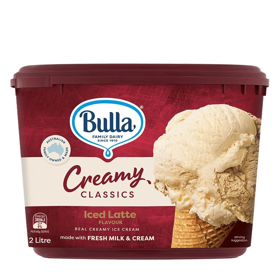Bulla Creamy Classics Iced Latte 2L