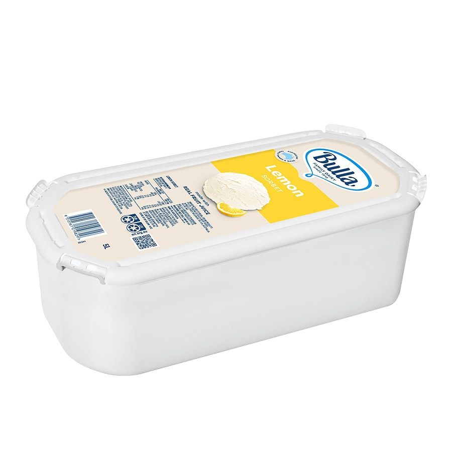 Bulla Lemon Sorbet Tray 5L
