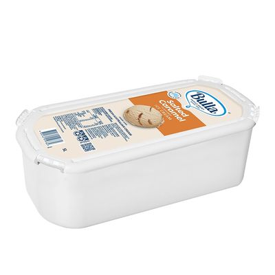 Bulla Salted Caramel Ice Cream Tray 5L