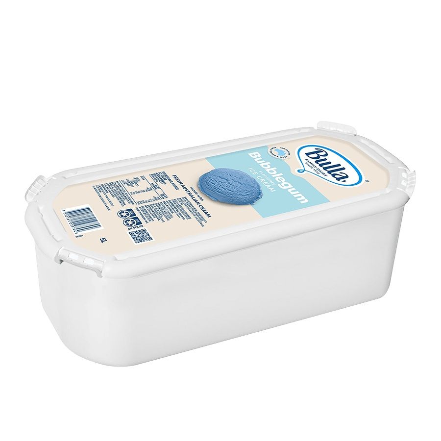 Bulla Bubblegum Ice Cream Tray 5L